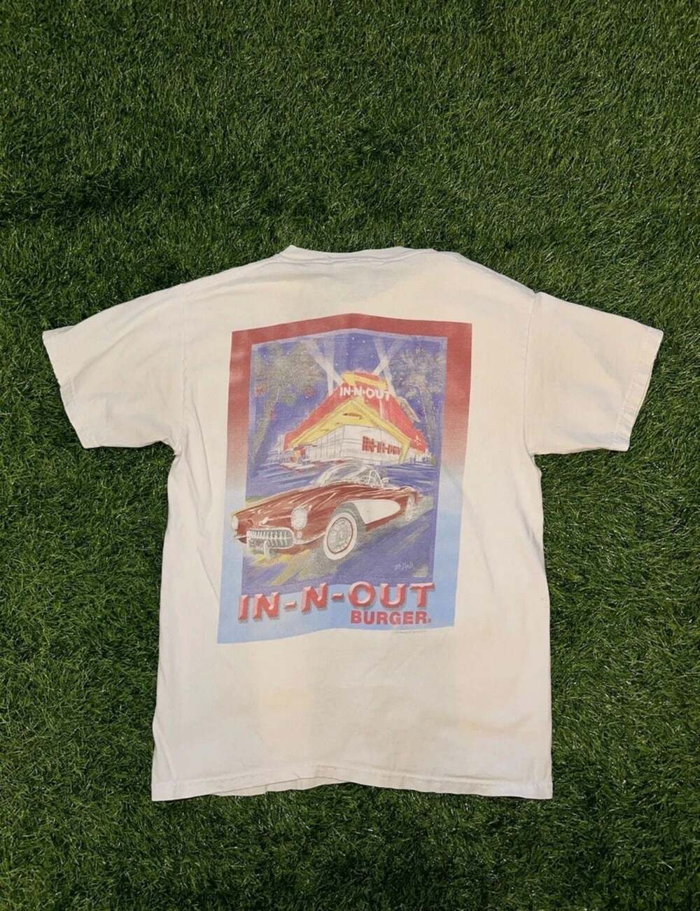 Vintage 2001 In-N-Out Burger California Promo T-Shirt